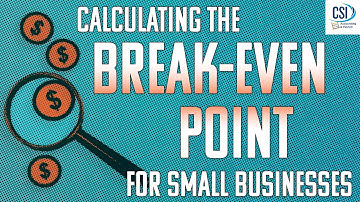 How to Calculate Your Break-Even Point (Step-by-Step Guide for Small Businesses)