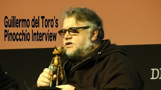 Guillermo del Toro's Pinocchio Interview co-director Mark Gustafson and composer Alexandre Desplat