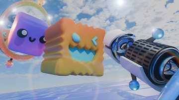 If Geometry Dash had a Portal Gun