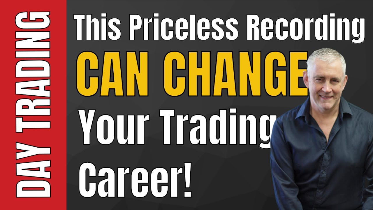 This Recording Can Change Your Trading Career Its Priceless! YouTube
