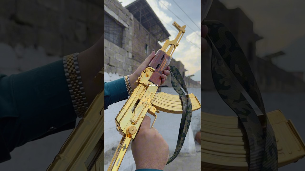 Gold Plated MP5 30 Bore || Educational Video || DAk&Gun