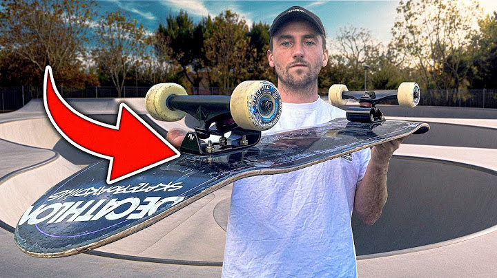 JE TEST UN SKATE AVEC DES SUSPENSIONS !