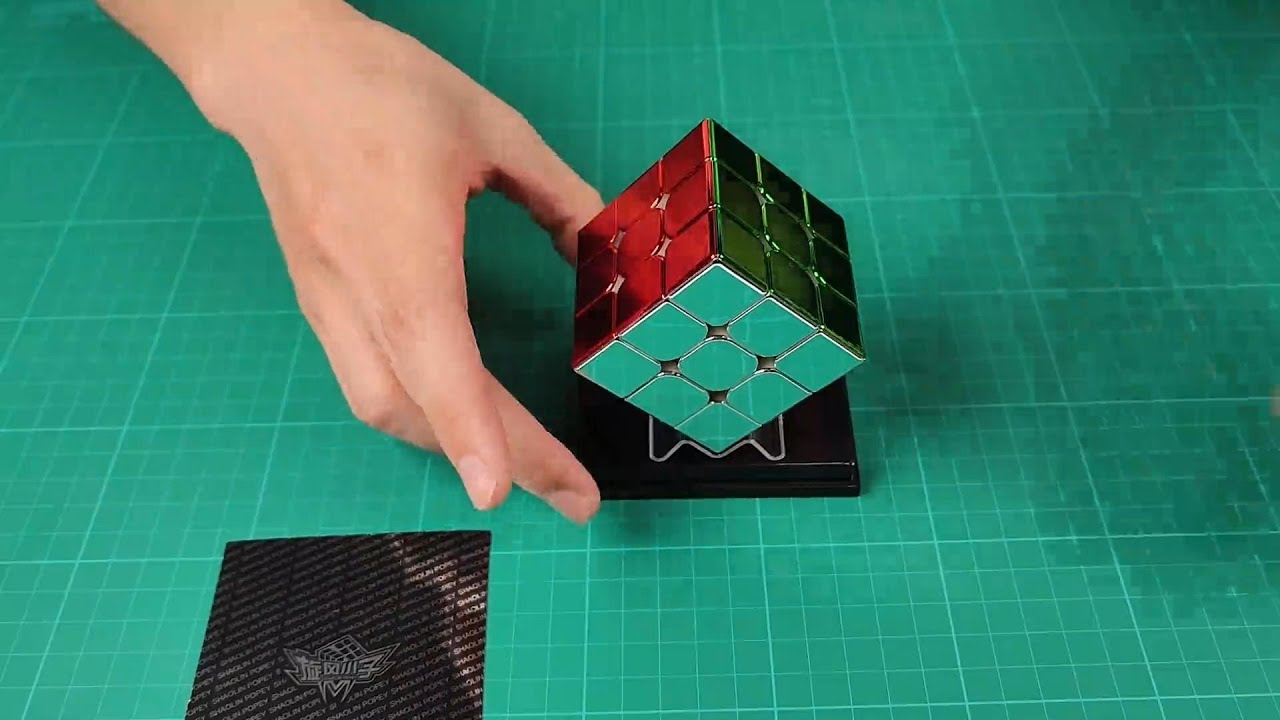 Cubo Mágico 3x3x3 Cyclone Boys Metalizado M Magnético