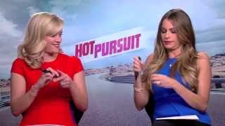 Sofia Vergara and Reese Witherspoon play Mrs & Mrs and talk Hot Pursuit