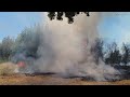 RAW: Firefighters Extinguish Grass Fire on Lower American River Parkway | Sacramento