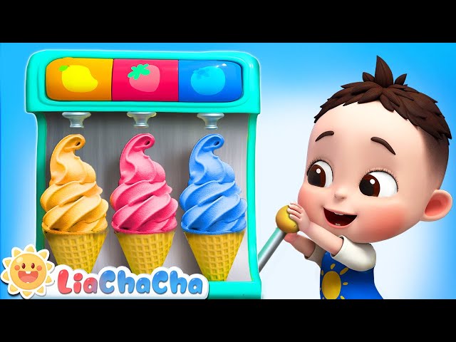 Ice Cream Song | ABC Song + More LiaChaCha Nursery Rhymes u0026 Baby Songs class=