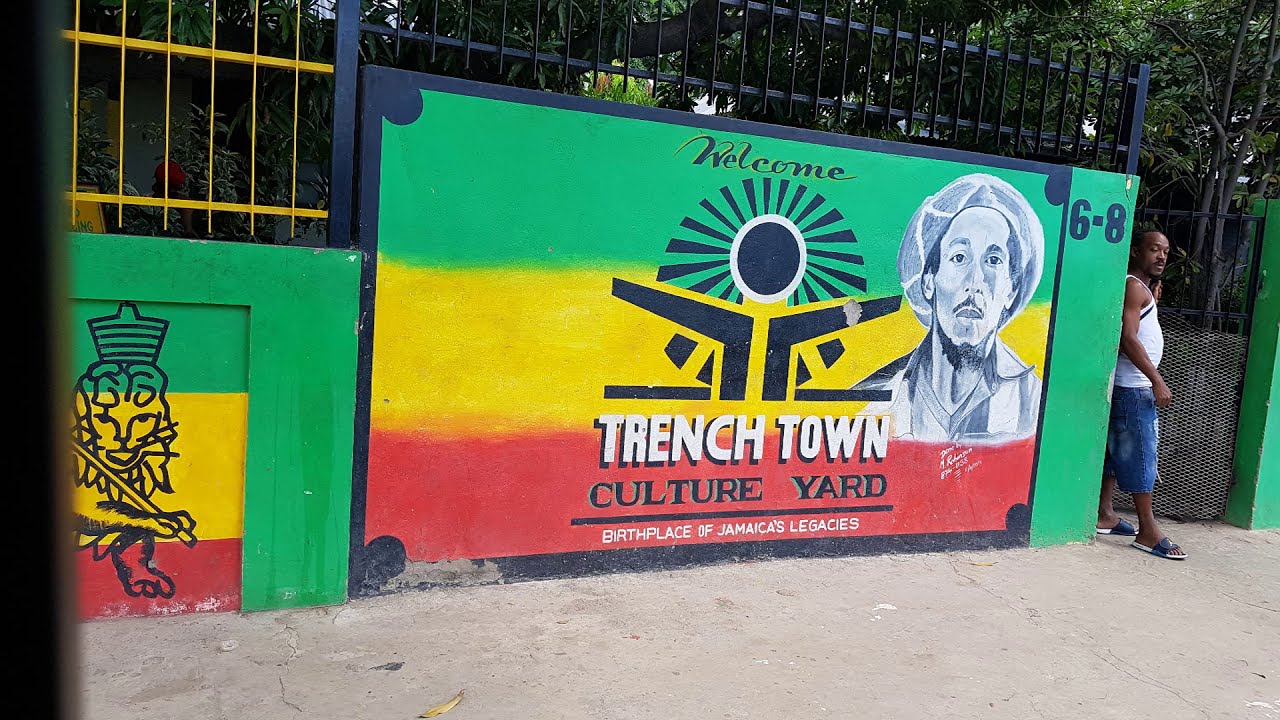 Culture Yard in Trench Town Bob Marley Museum Jamaica 2018 - YouTube