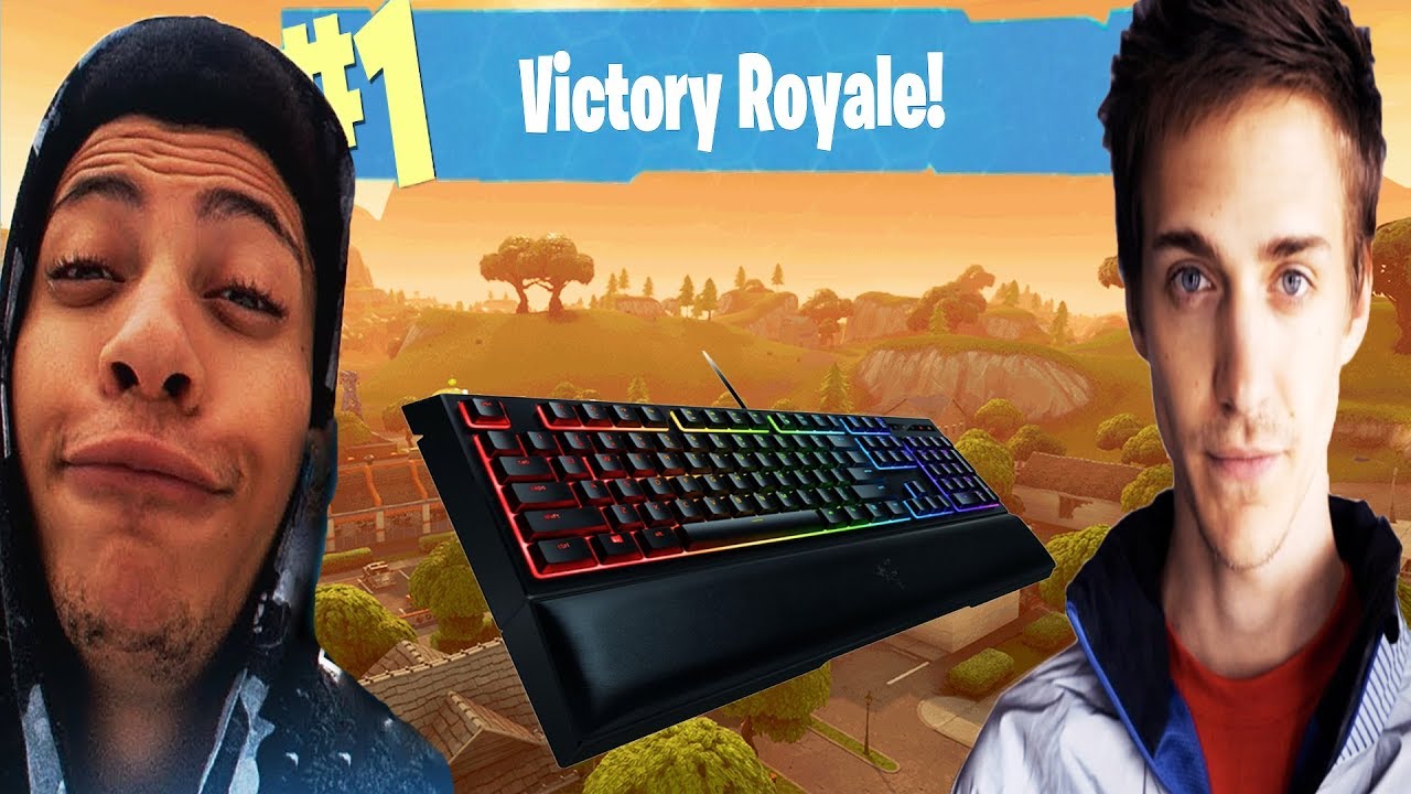 what keyboard pro players use like ninja myth in fortnite battle royale - ninja fortnite tastatur