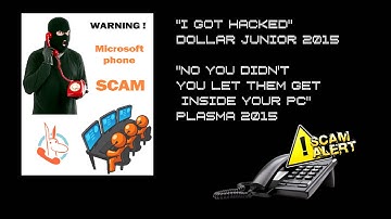 A public service announcement. Microsoft scam