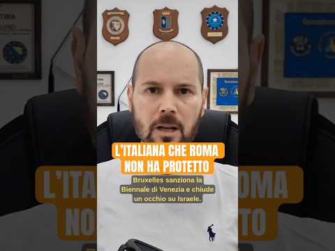 Video SANZIONI (DI FATTO) ALLA BIENNALE DI VENEZIA NEANCHE UNA PIEGA CONTRO I CRIMINI DI GUERRA DI ISRAELE