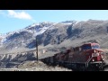 CP Coal Train Breaks Apart !! Goes into Emergency (Drone)