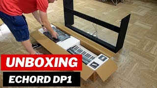 UNBOXING e MONTAGGIO Pianoforte ECHORD DP1 con WS10B