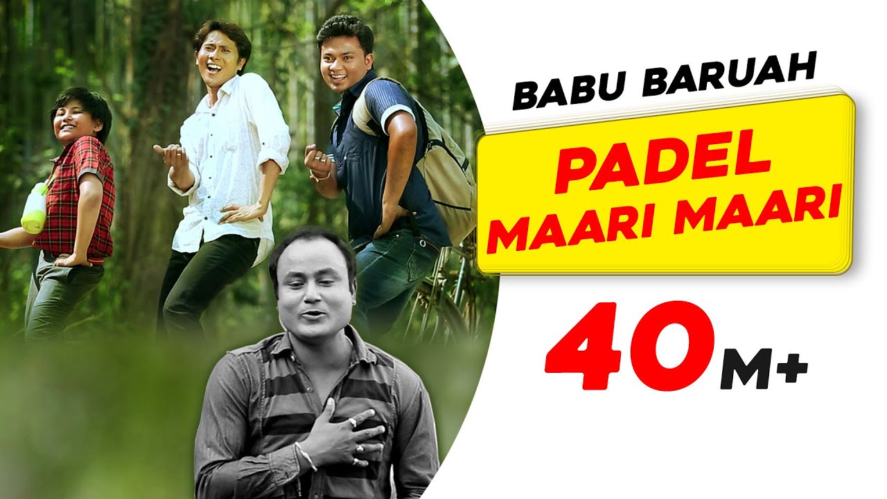 Padel Maari Maari  Babur Gaan  Babu Baruah  Superhit Assamese Song  Times Music Axom