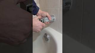 How to fix a noisy tub spout #plumber #plumbing #repair #shorts #shower