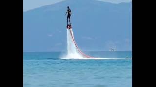 Water Jetpack Flyboard, Holiday in Sarti Greece