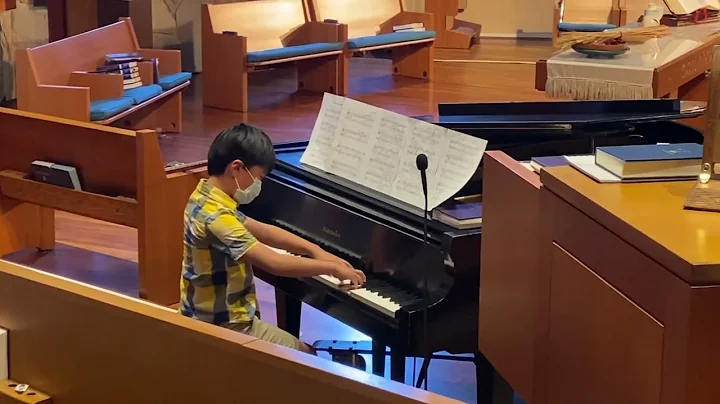 Christian Lin plays Shimmering Waterfall by Nancy ...