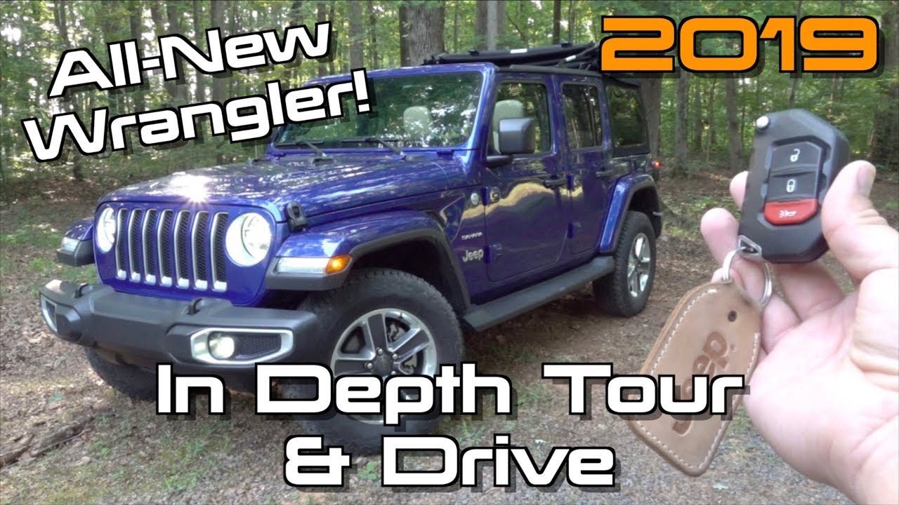 2019 Jeep Wrangler Unlimited Sahara: Start Up, Test Drive & In Depth Tour -  YouTube