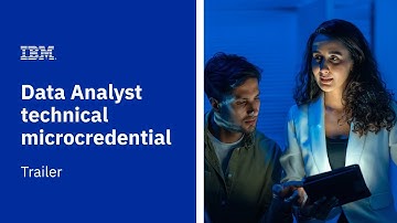 IBM Data Analyst Technical Microcredential | Trailer