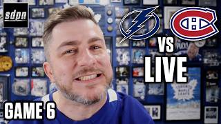 Montreal Canadiens vs Tampa Bay Lightning GAME 6 LIVE w/ Steve Dangle