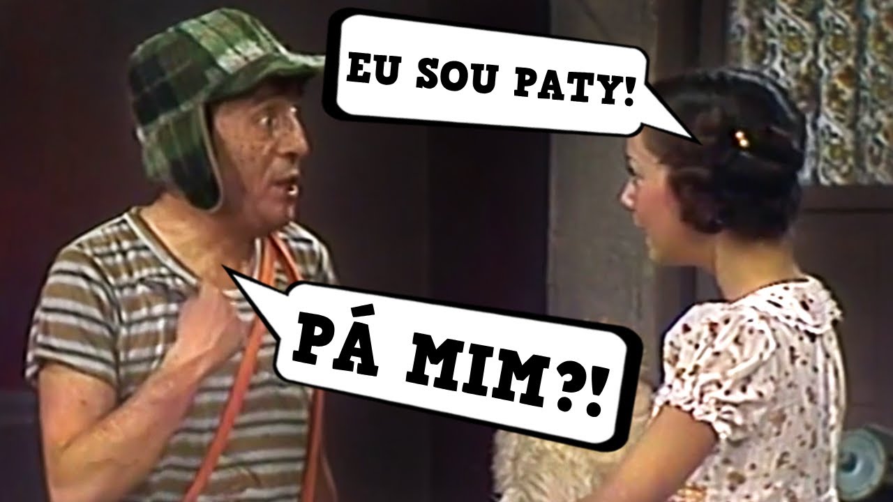 Por que a Paty NÃO queria participar de CHAVES?! Ela NEM era ATRIZ!! 😲😲