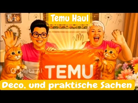 Temu-Tanten Haul Deco und praktische Sachen #temudeutschland #decoration #praktisch 