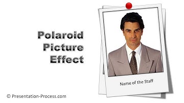 PowerPoint Polaroid Picture Effect