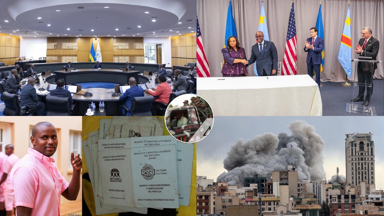 🔴AMASEZERANO YA WASHINGTON NTARARENZA 25% YUBAHIRIZWA