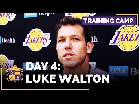 Luke Walton On How Lonzo Ball Leads, Expectations For Brandon Ingram