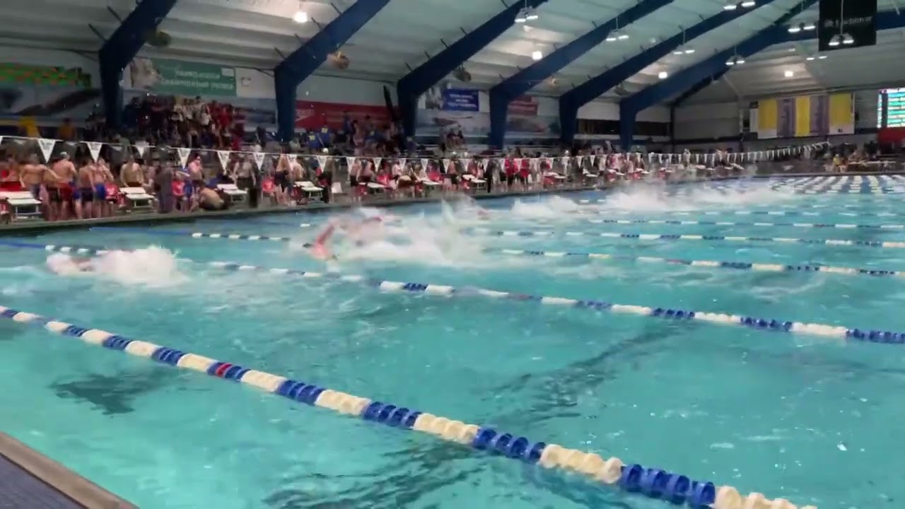 NAAC breaks MEET RECORD in 400 Free Relay with 256.34 2022 NCSA
