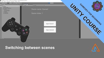 32 Switching between scenes in Unity