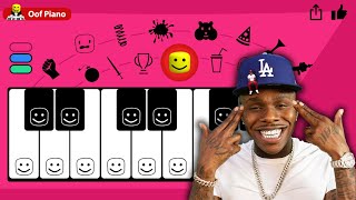 Dababy - Lets go on Oof Piano App screenshot 2