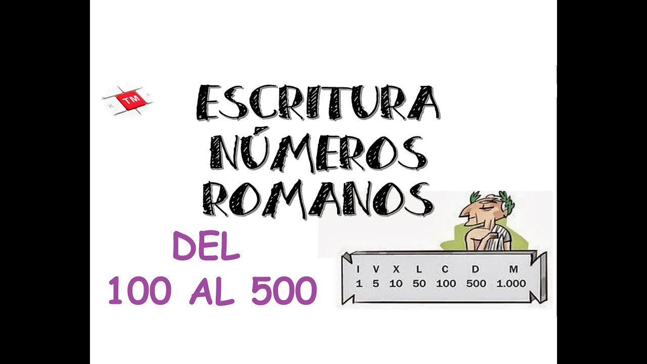 Números romanos hasta el 10