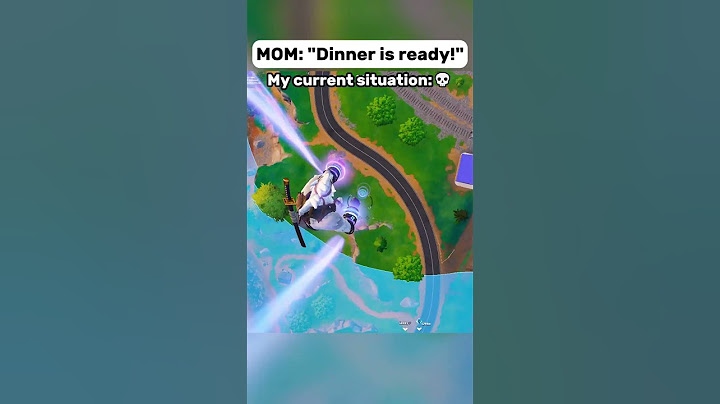 MOM: "DINNER IS READY" Fortnite Skybase #shorts