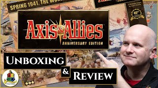 Axis and Allies - NEW Anniversary Edition - Unboxing, Review, Strategy! screenshot 1