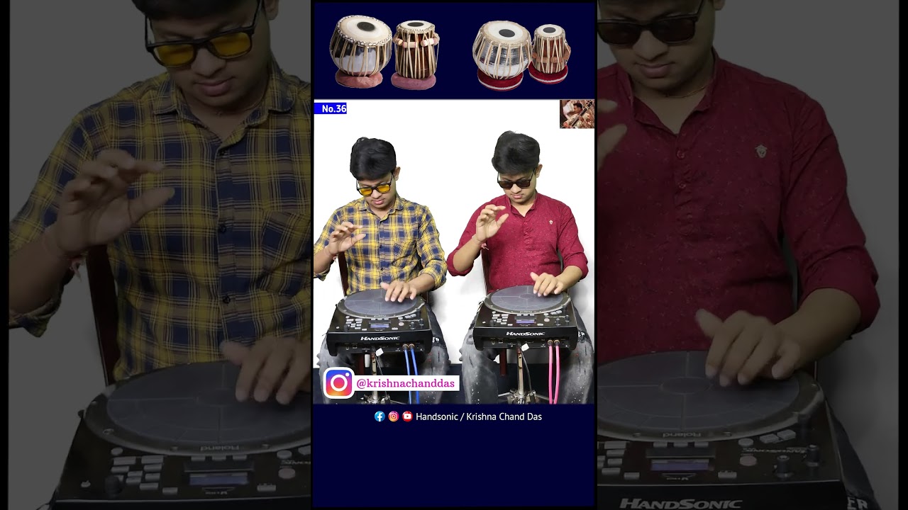 Handsonic Siter Music Mix 😲 By Krishna Chand Das 