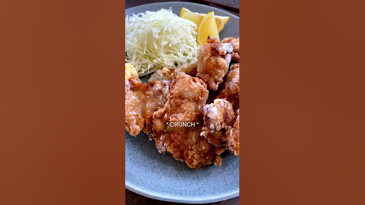 CRISPY Chicken Karaage - Japanese Fried Chicken