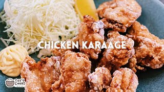 crispy chicken karaage - japanese fried chicken