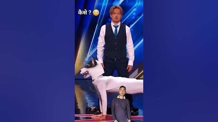 Man transforms into a Dog on AGT (America's got talent) Duo Schumacher#AGT #magic#funnyshorts#shorts