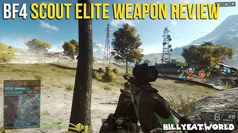 Battlefield 4 (PS3) - Scout Elite Weapon Review & Aggressive Recon Guide (BF4 Gameplay)