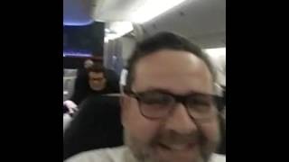 Insane turbulence on Turkish Airlines TK 10