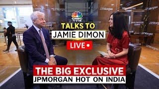 JPMorgan Hot On India LIVE | CEO Jamie Dimon Exclusive On India, China, Geopolitics & AI | N18L
