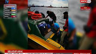 29 JUL 2020  BERITA TGH HARI – SELUDUP ARAK – MINUMAN PELBAGAI JENAMA DIRAMPAS, SUSPEK DITAHAN