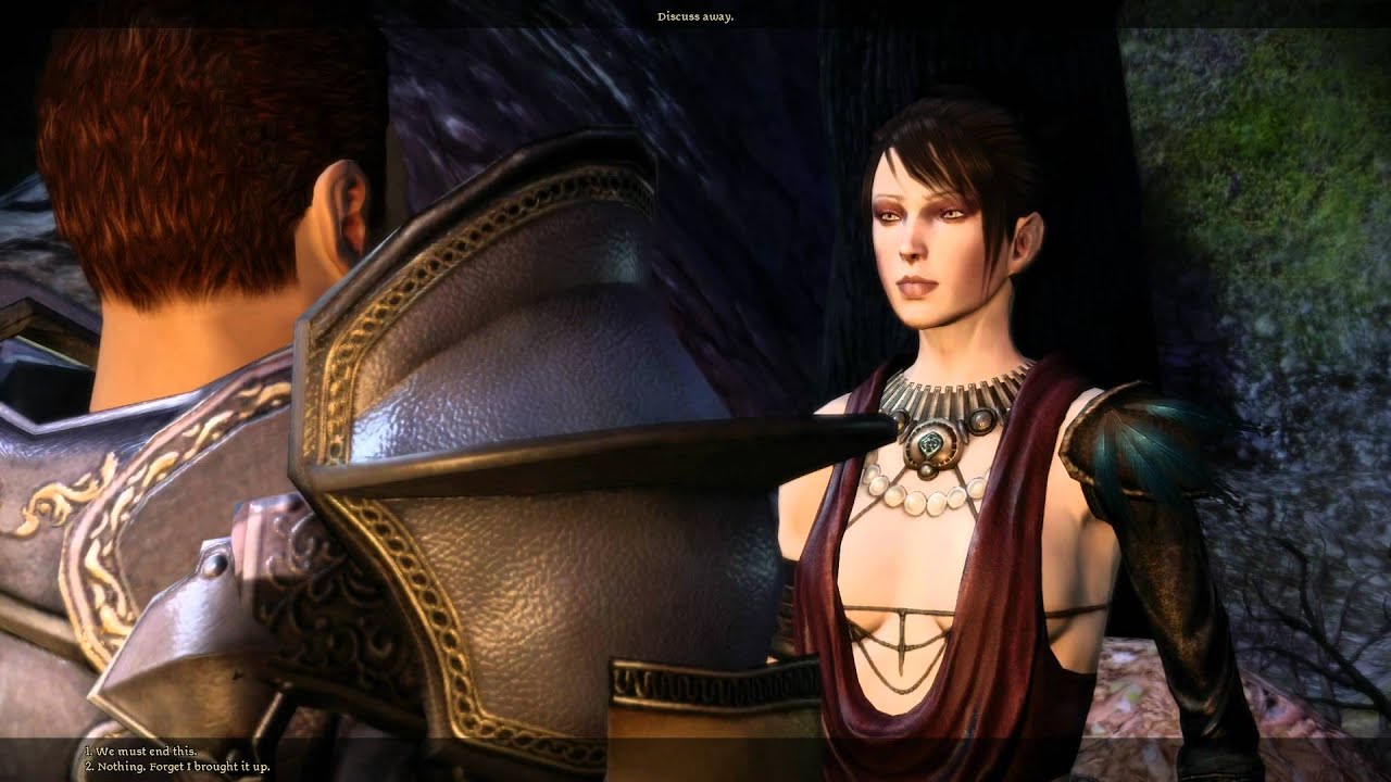 Dragon Age Origins Morrigan Romance Part 32 Breaking Up With Morrigan Youtube