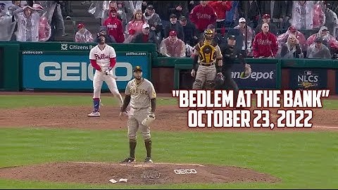 Bryce Harper - Complete video at bat - BROADCAST RIP - The NLCS Winning Home Run (10-23-22) 🔔