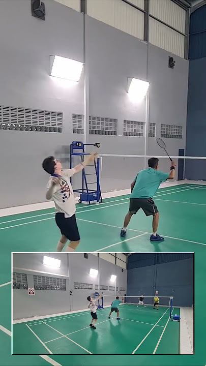 Beginner Centrin Badminton, Men Doubles (Willy, Binsar vs Paul, Budiman) - 20250408 C