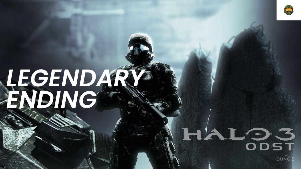 Halo 3 ODST Campaign Legendary Ending - YouTube