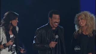 Little Big Town, Lionel Richie, Darius Rucker & Rascal Flatts - 45th CMA Awards Performance (2011)