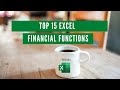 Top 15 Financial Functions in Excel