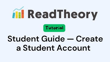 ReadTheory Student Guide — Create a student account and link it to your teacher