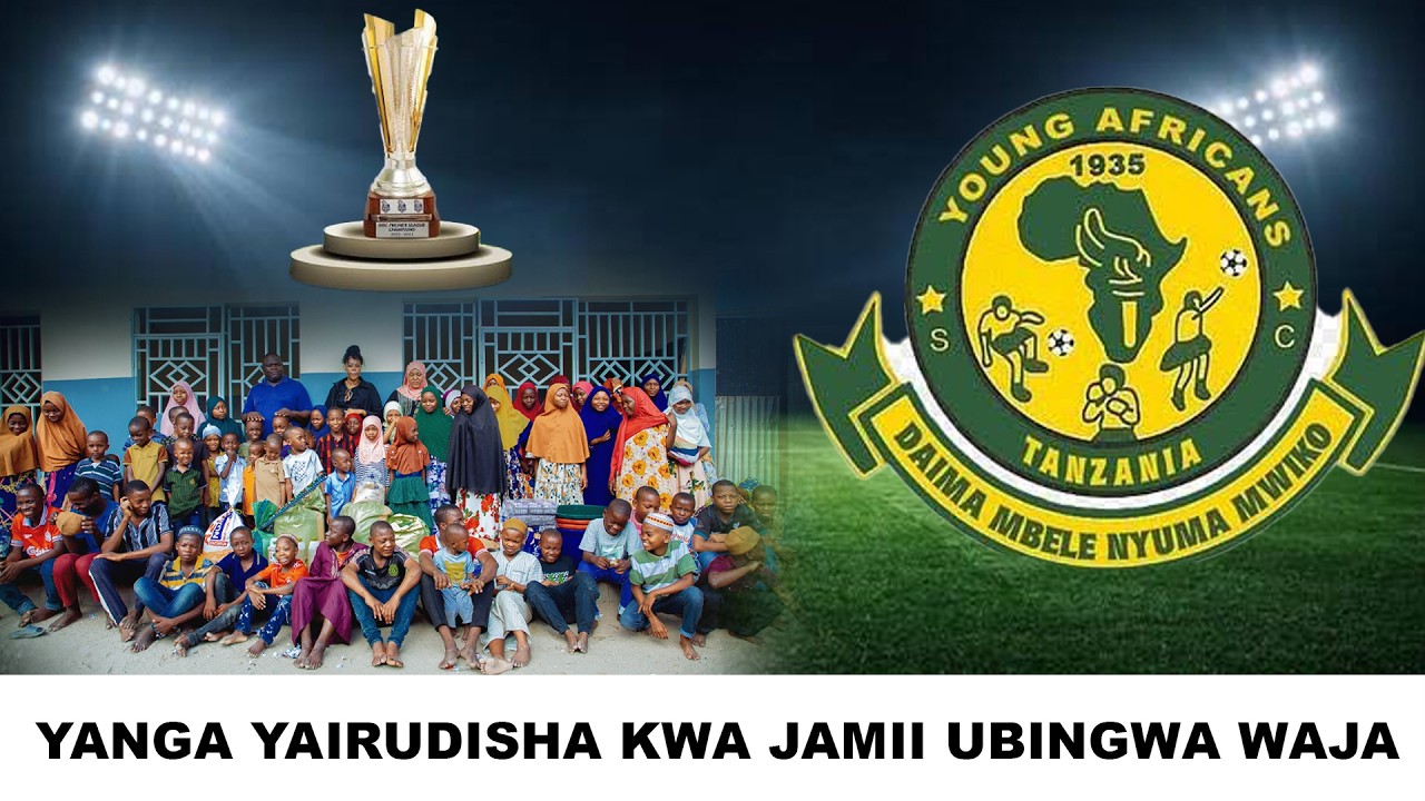 YANGA YARUDISHA KWA JAMII UBINGWA UNAKUJA JANGWANI